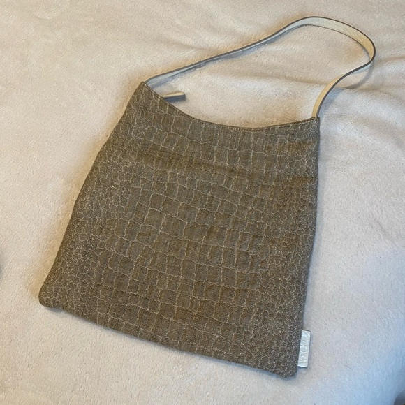 {STAUD} Canvas Leather Tote Bag - Picture 2 of 9